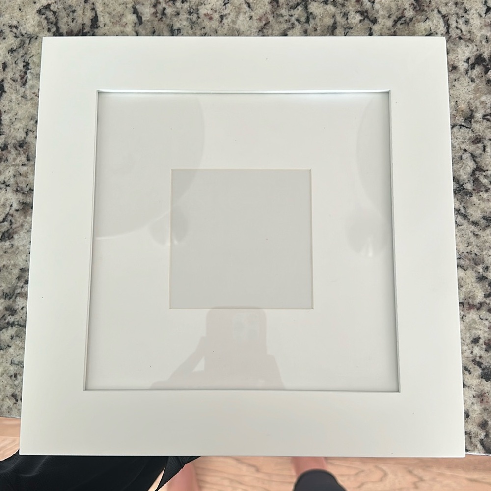 Brand new 8x8 white frame